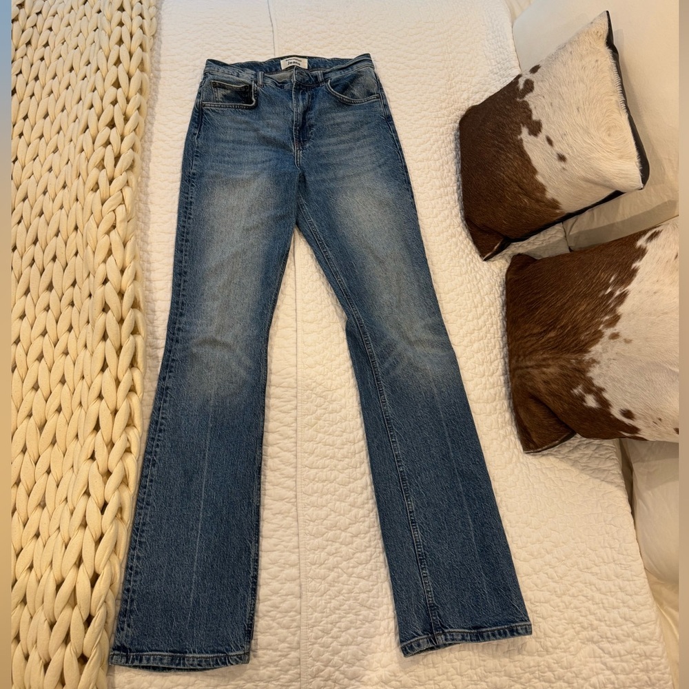 Reformation bootcut jeans